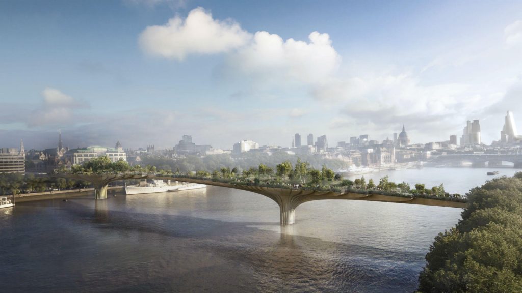 テムズ川に架けるガーデンの橋｜ヒルズライフ HILLS LIFE