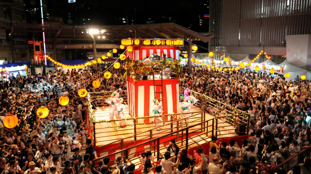 グルメ屋台にキッチンカーも登場！ 六本木ヒルズの夏は「盆踊り」で最